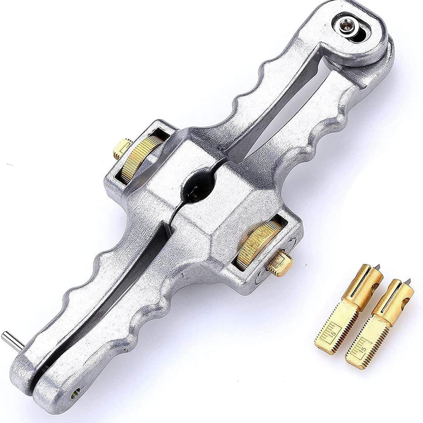 Armored Fiber Optic Cable Stripping Tool Si-01,Longitudinal & Window Cable Peeler, Mid Span Cable Stripper with Adjustable Cutting Depth,2/5" to 1" Diameter (2 Spare Blades)