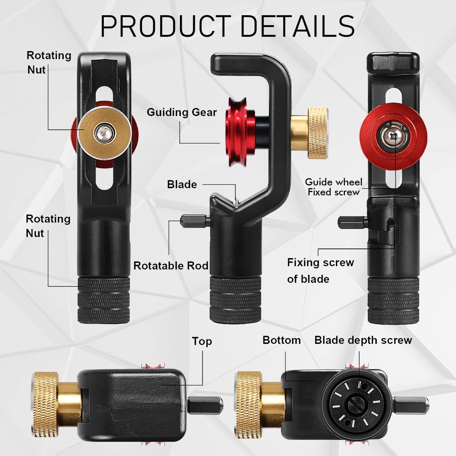 Armored Cable Stripper Tools 4-10Mm Wire Stripper Coax Mid Span Cable Stripper Radial Cutter Slitting Ring Tools Coax round Cable Jacket Stripping Armored Fiber Optic Cable Stripper Tools