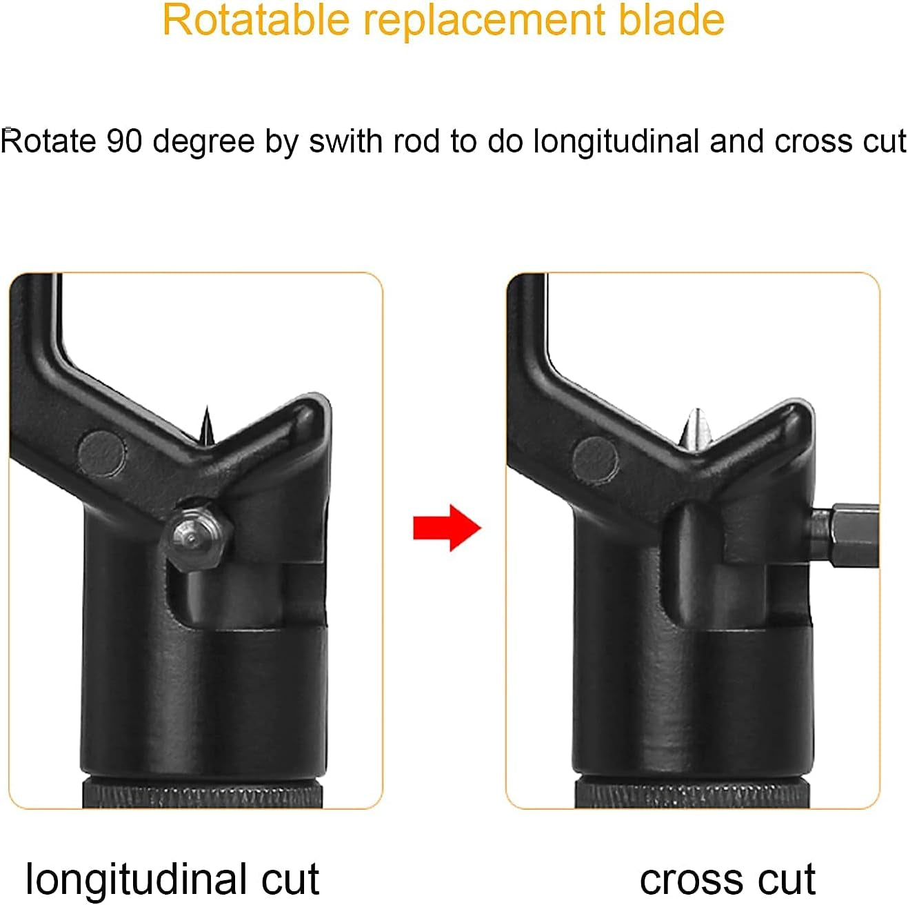 Armored Cable Stripper Replacement Blade Precision Steel Blade That Can Cut Hard Materials without Damaging Internal Fibers for FTTH Armored Fiber Optic Cable Stripper Armored Slitting Tools(2Pcs)