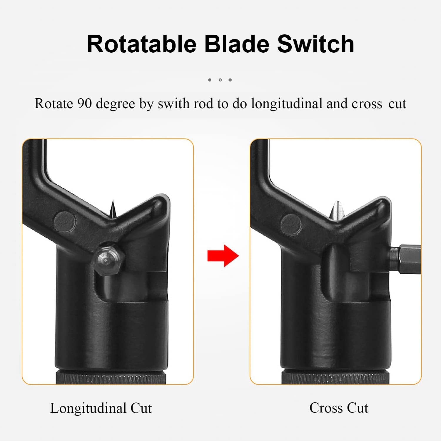 8-28MM Wire Stripper, FTTH Armored Fiber Optic Cable Stripper, Coaxial Mid Span Cable Stripper, Radial Cutter, Slitting Tools with Adjustable Cutting Depth, 5/16" to 1 1/8" Diameter